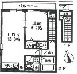 クレシア幕張の物件間取画像